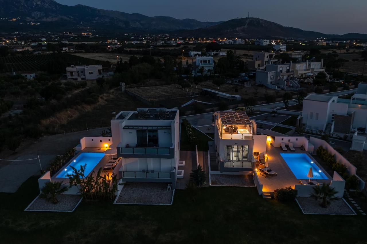 Asteria Pearl Villa 2 With Rooftop Jacuzzi Tigaki Exteriér fotografie