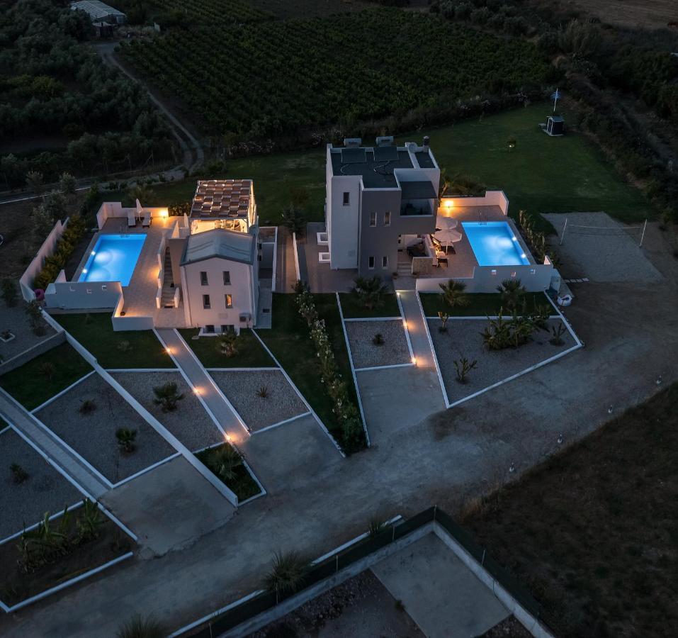 Asteria Pearl Villa 2 With Rooftop Jacuzzi Tigaki Exteriér fotografie